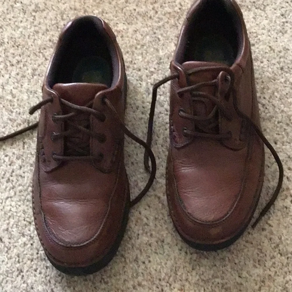 Nunn Bush Men's Brown Leather Oxfords